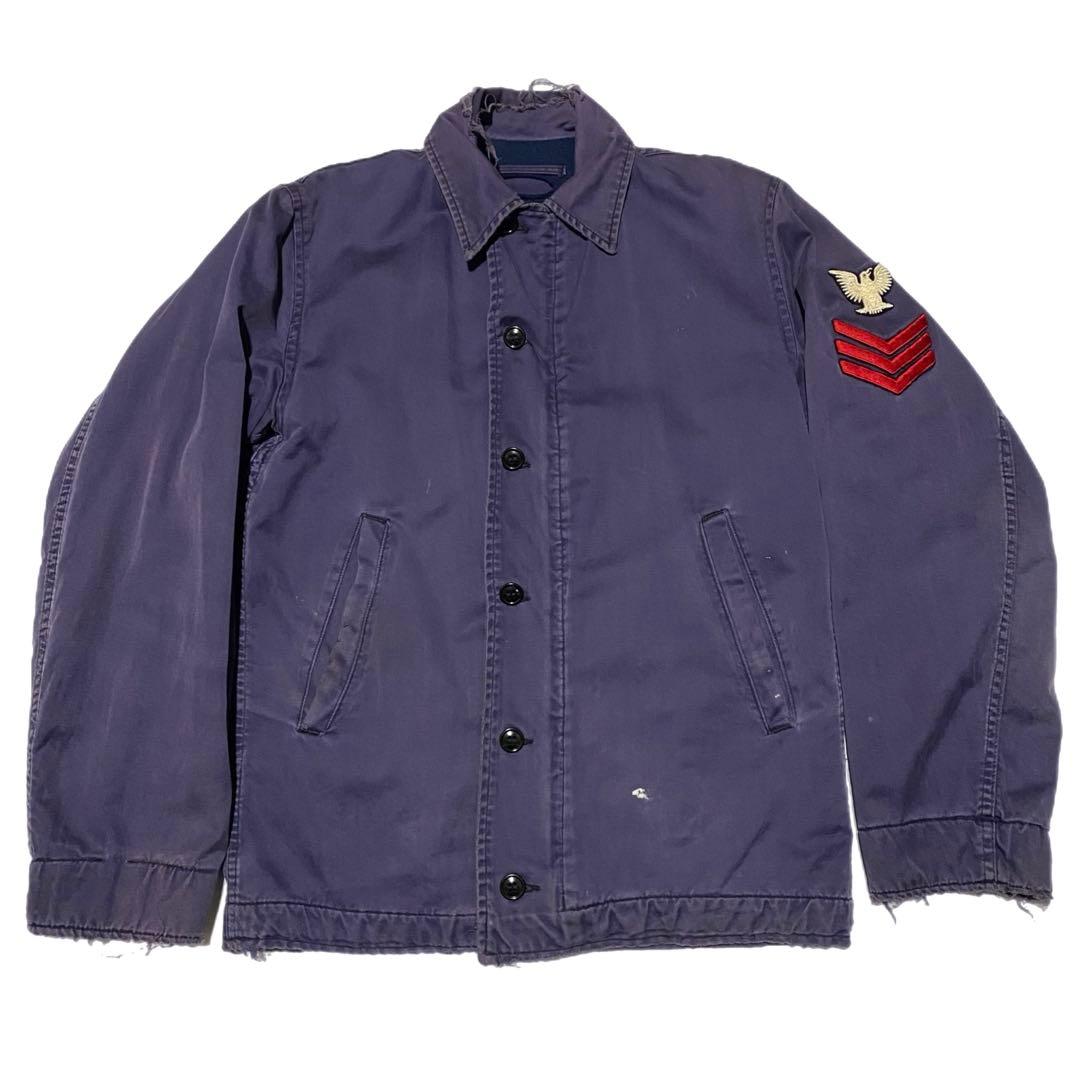 60s U.S.NAVY ヴィンテージ ユーティリティジャケット　ミリタリー
