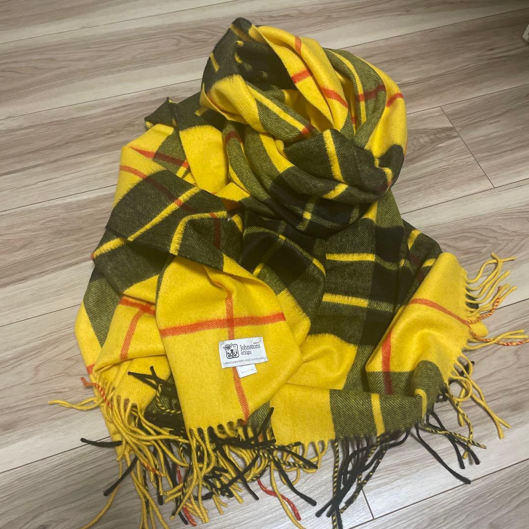 ジョンストンズン カシミア大判ストール