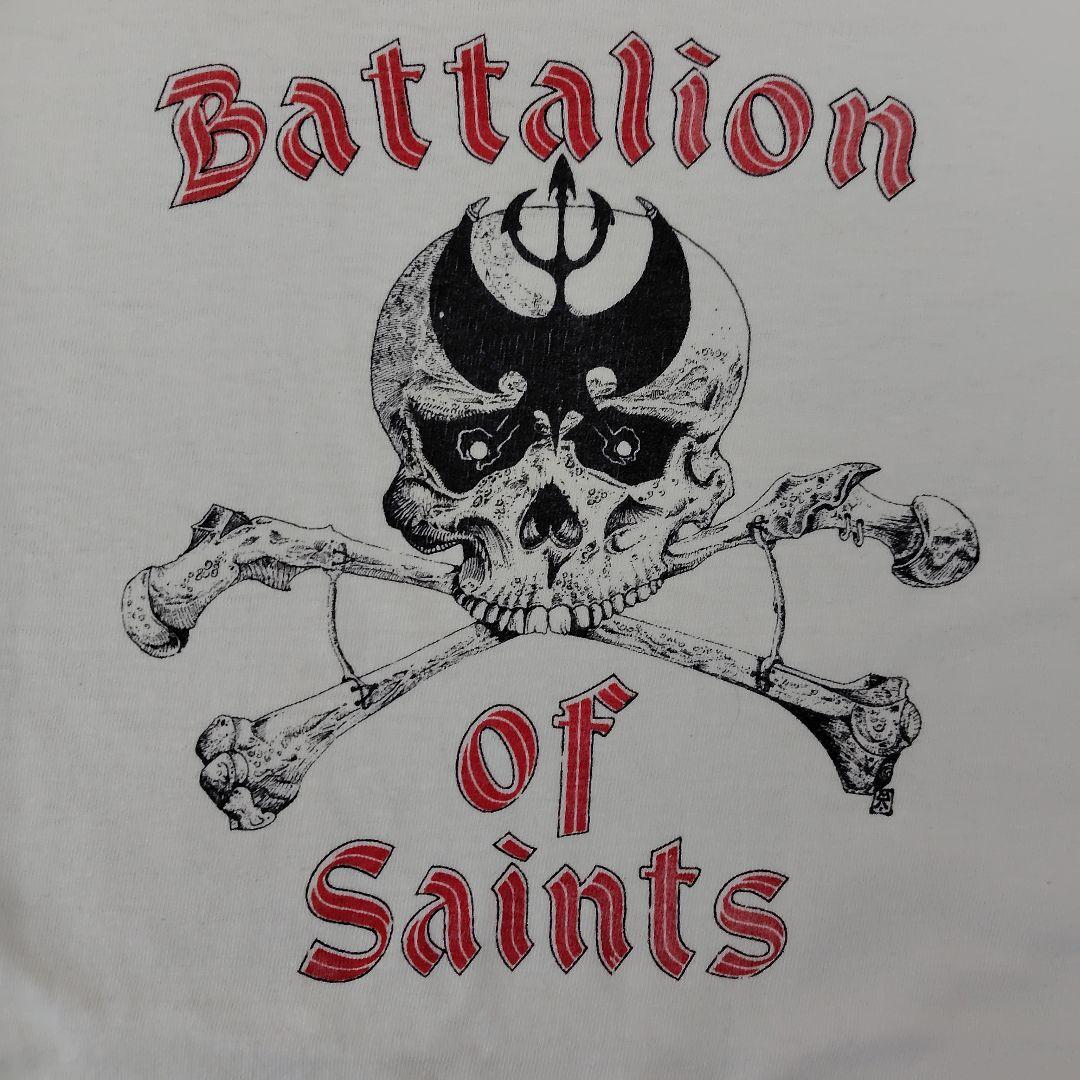 80s BattalionOfSaints Tシャツ アメリカンバードコア