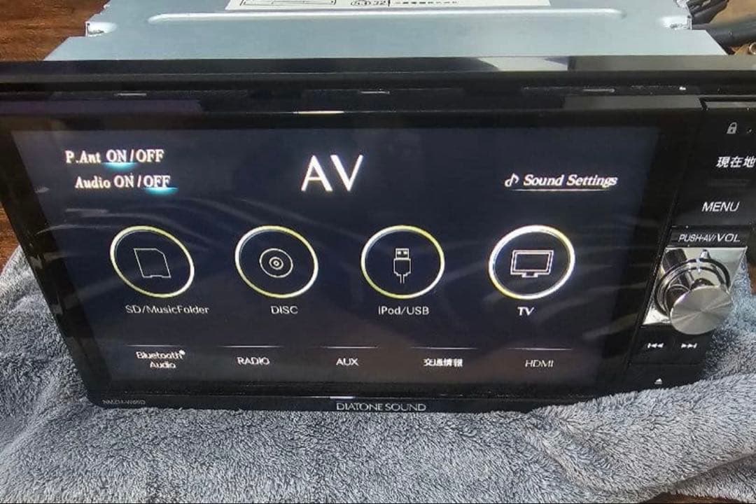 ダイハツ純正 ダイヤトーンサウンドナビ NMZM-W66D nr-mz100