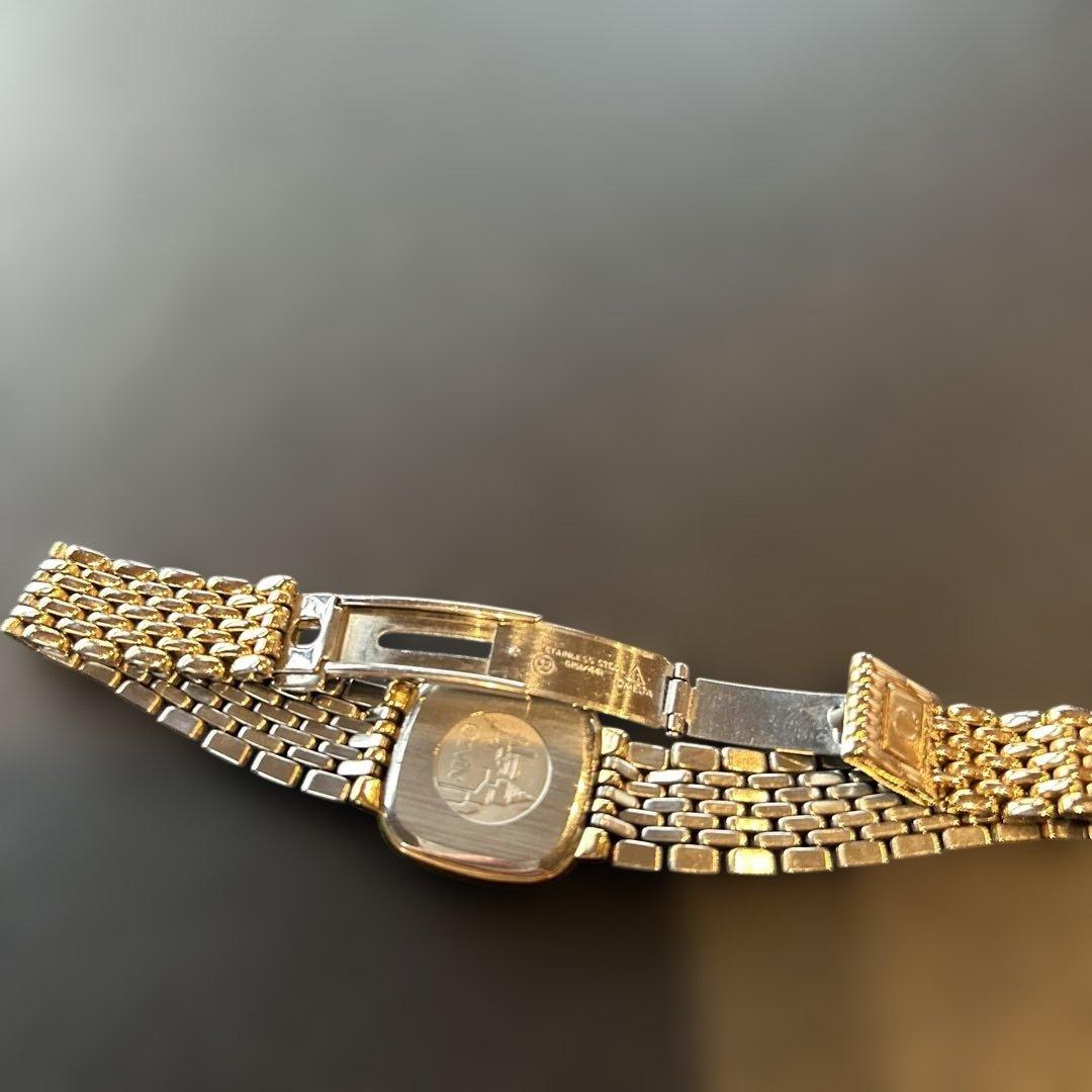 OMEGA オメガDevile クォーツ腕時計 スクエア