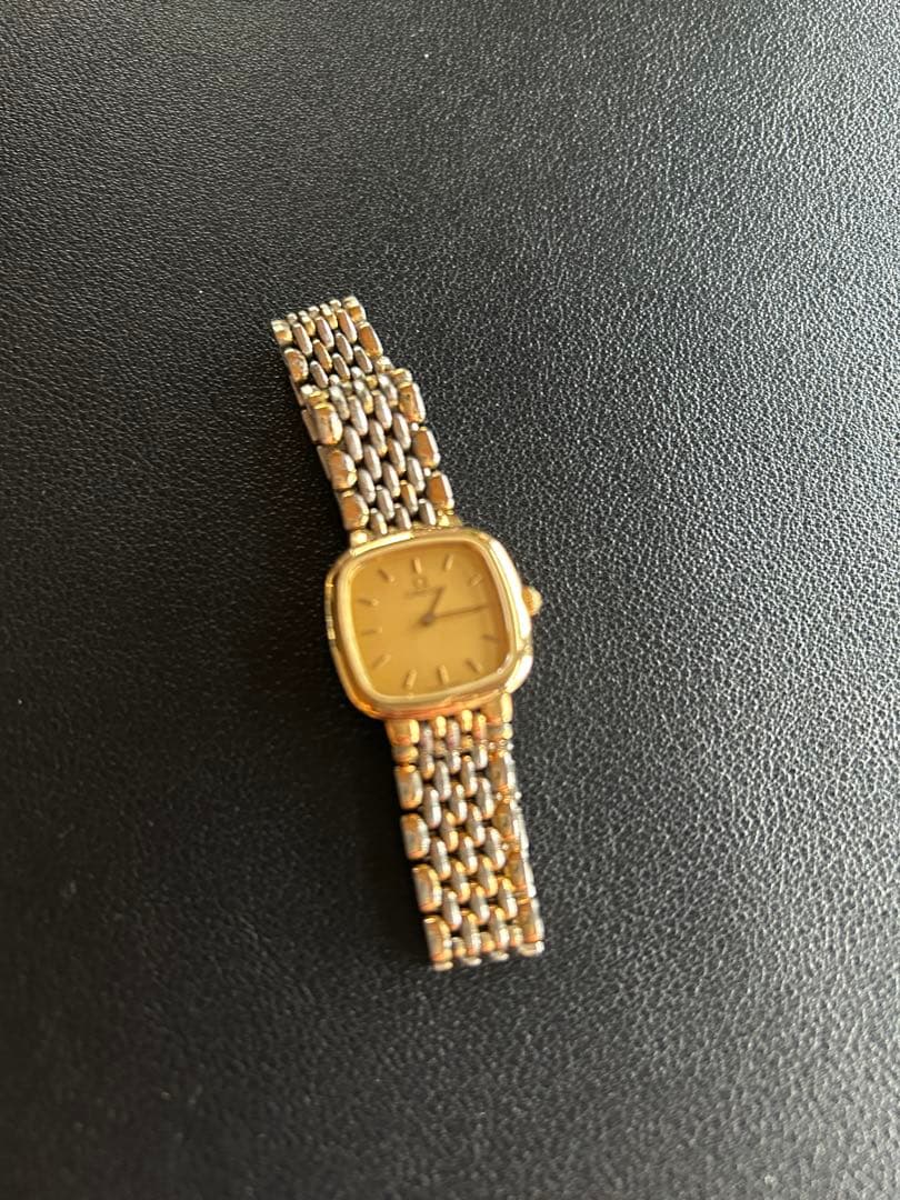 OMEGA オメガDevile クォーツ腕時計 スクエア