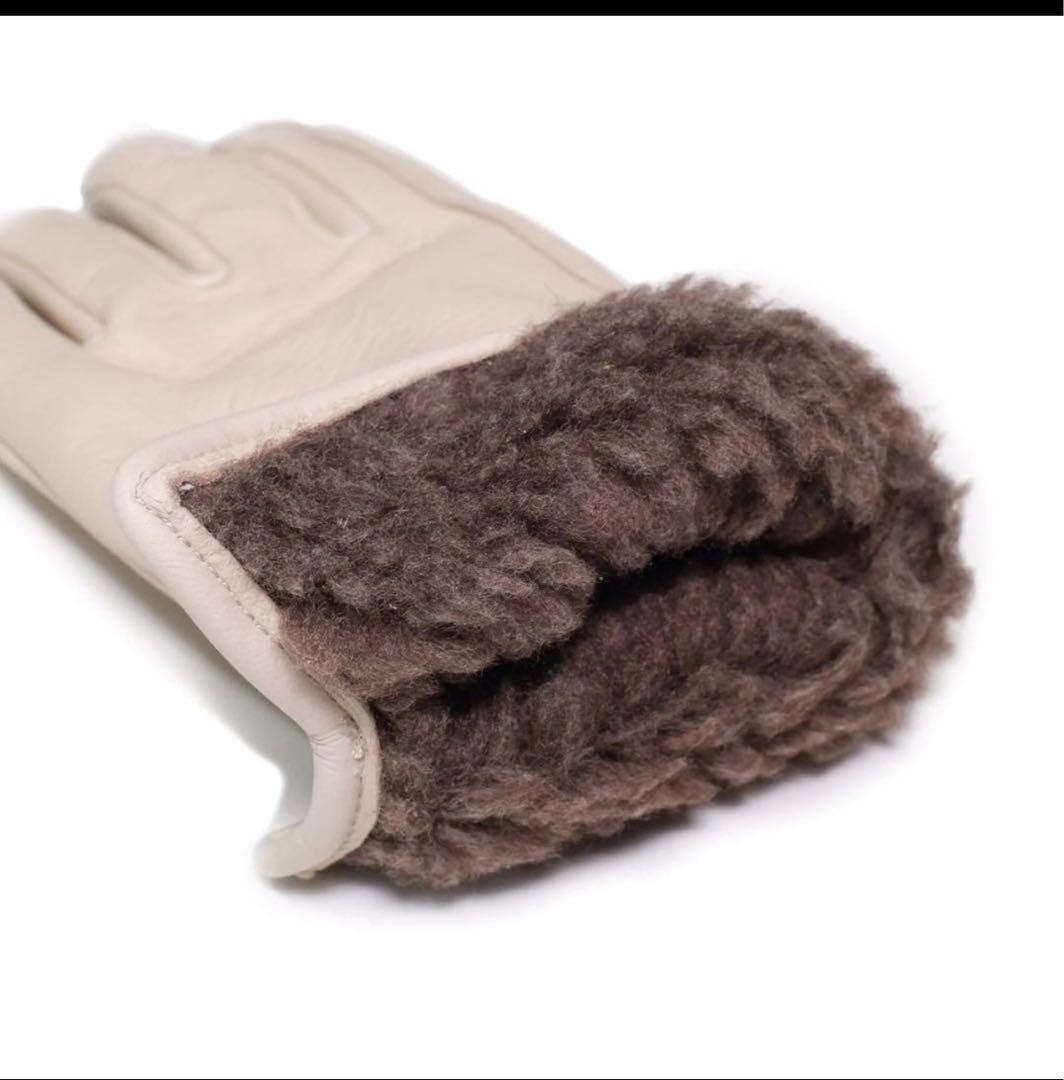 【LAMP GLOVES】-WINTER GLOVE- GREIGE L〜XL