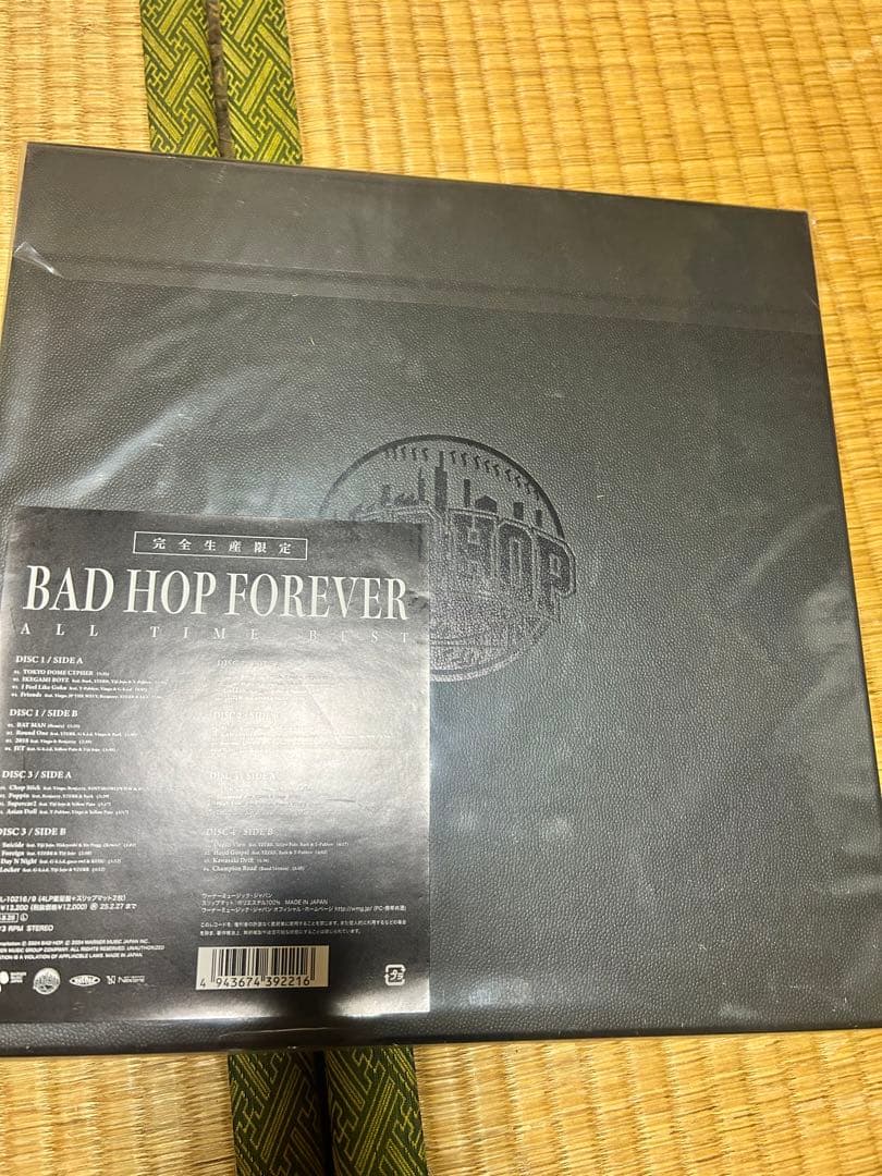 【新品】BADHOP FOREVER (ALL TIME BEST) アナログ盤