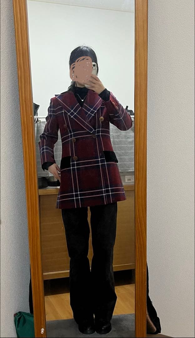 ヴィヴィアンウエストウッド 赤 チェック ジャケット