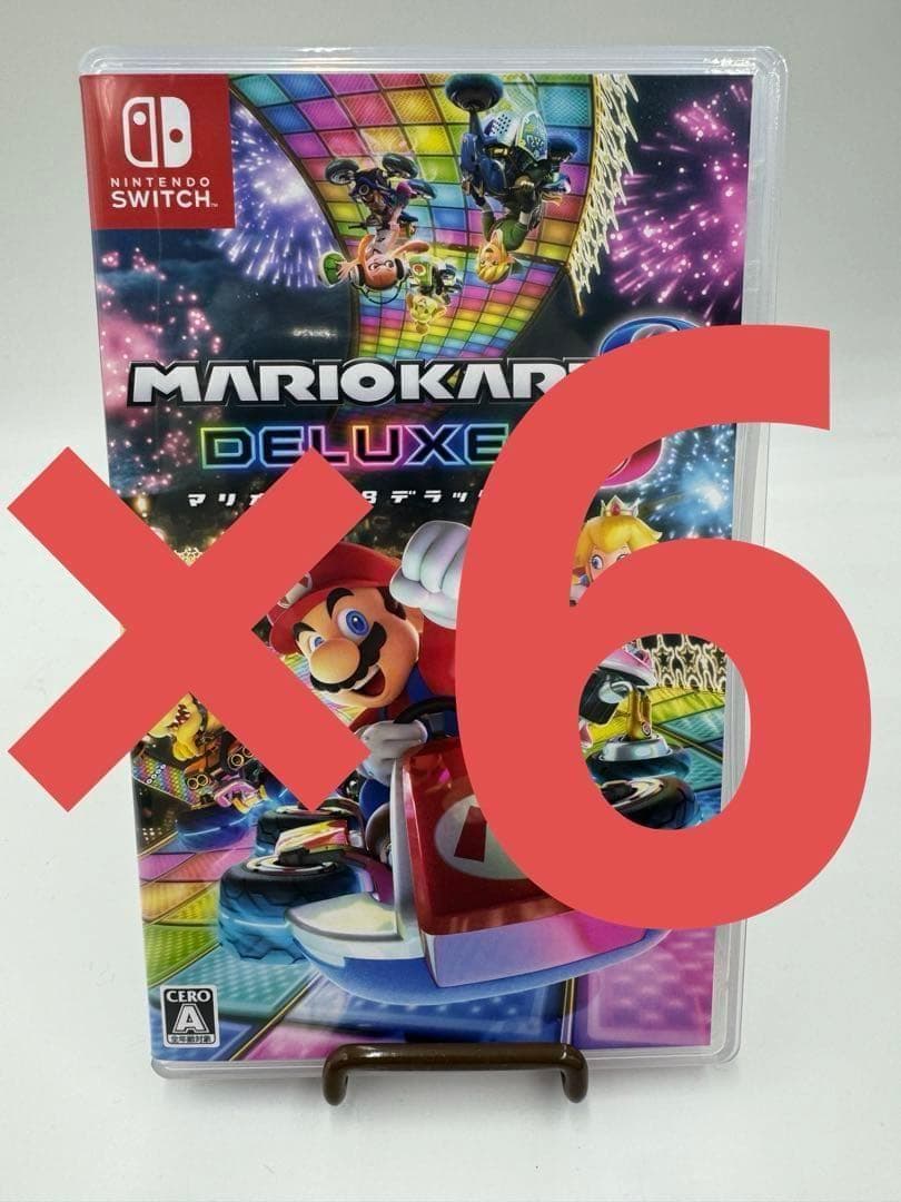 【6本セット】マリオカート8 デラックス Nintendo Switch