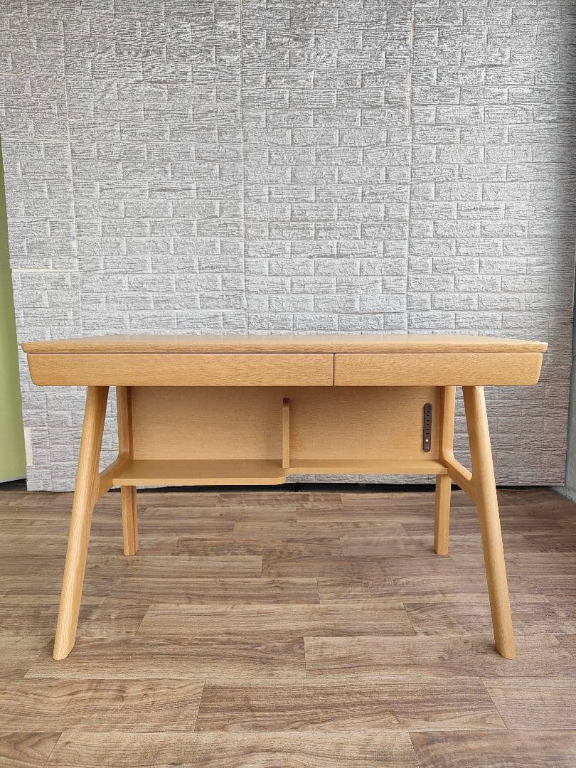 美品 浜本工芸 No.09 デスク ライティングデスク 学習机セット