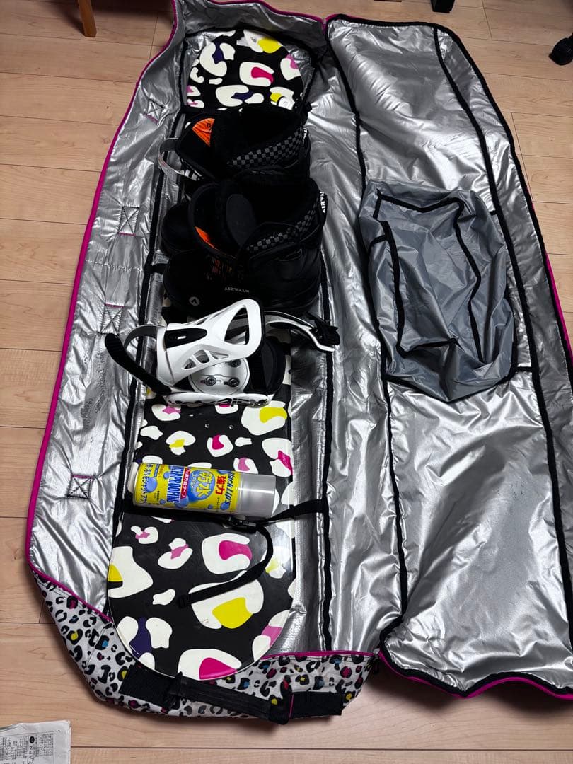 超美品✨JORIREスノーボードバインディング スノーブーツ スノーバックセット