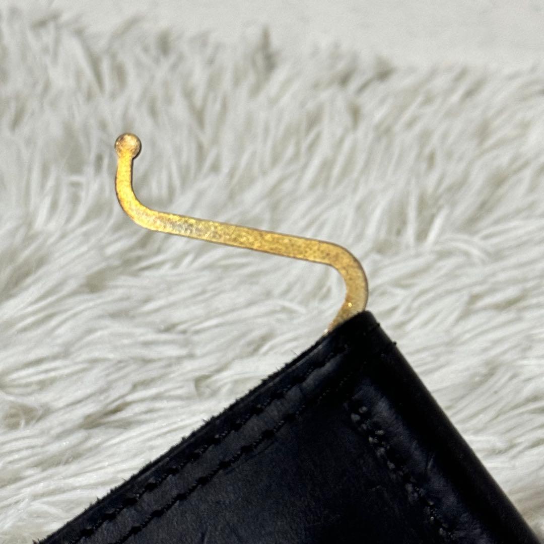 未使用級✨VASCO ヴァスコ　マネークリップ　ケース　ブラック　レザー