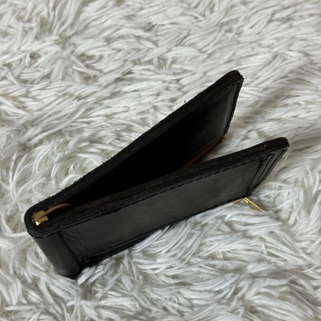 未使用級✨VASCO ヴァスコ　マネークリップ　ケース　ブラック　レザー