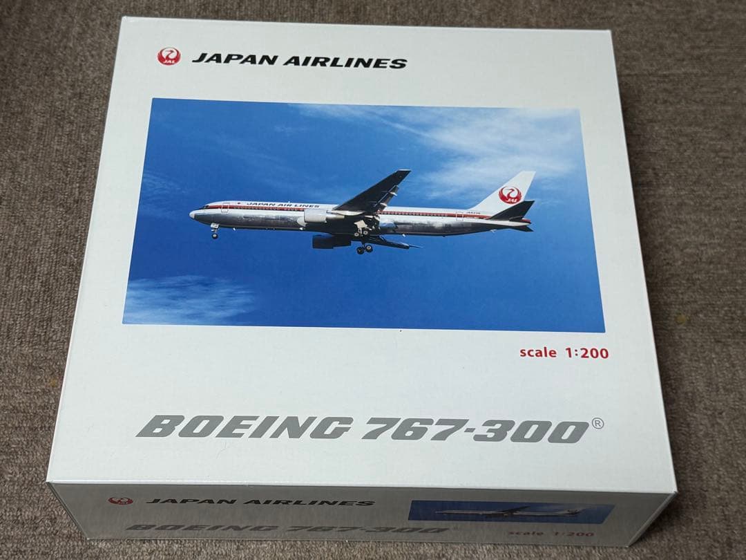 JALUX 1/200 JAL 旧鶴丸塗装　Boeing B767-300