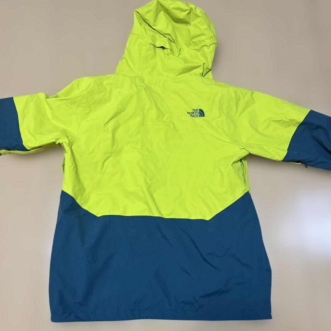 THE NORTH FACE フード付きジャケット M 蛍光イエロー/グリーン