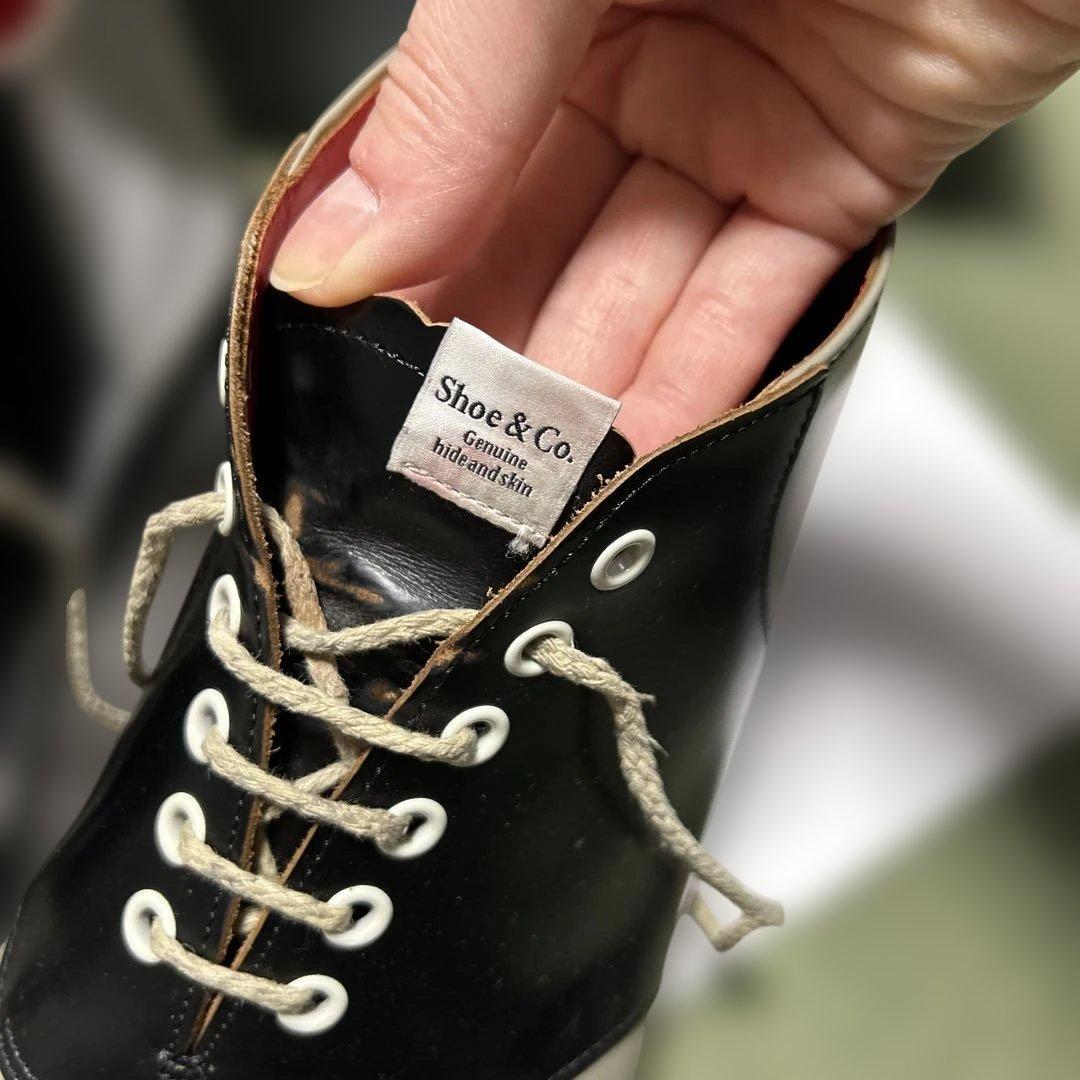 リーガルshoe&co☆サドルシューズ☆25.5センチ