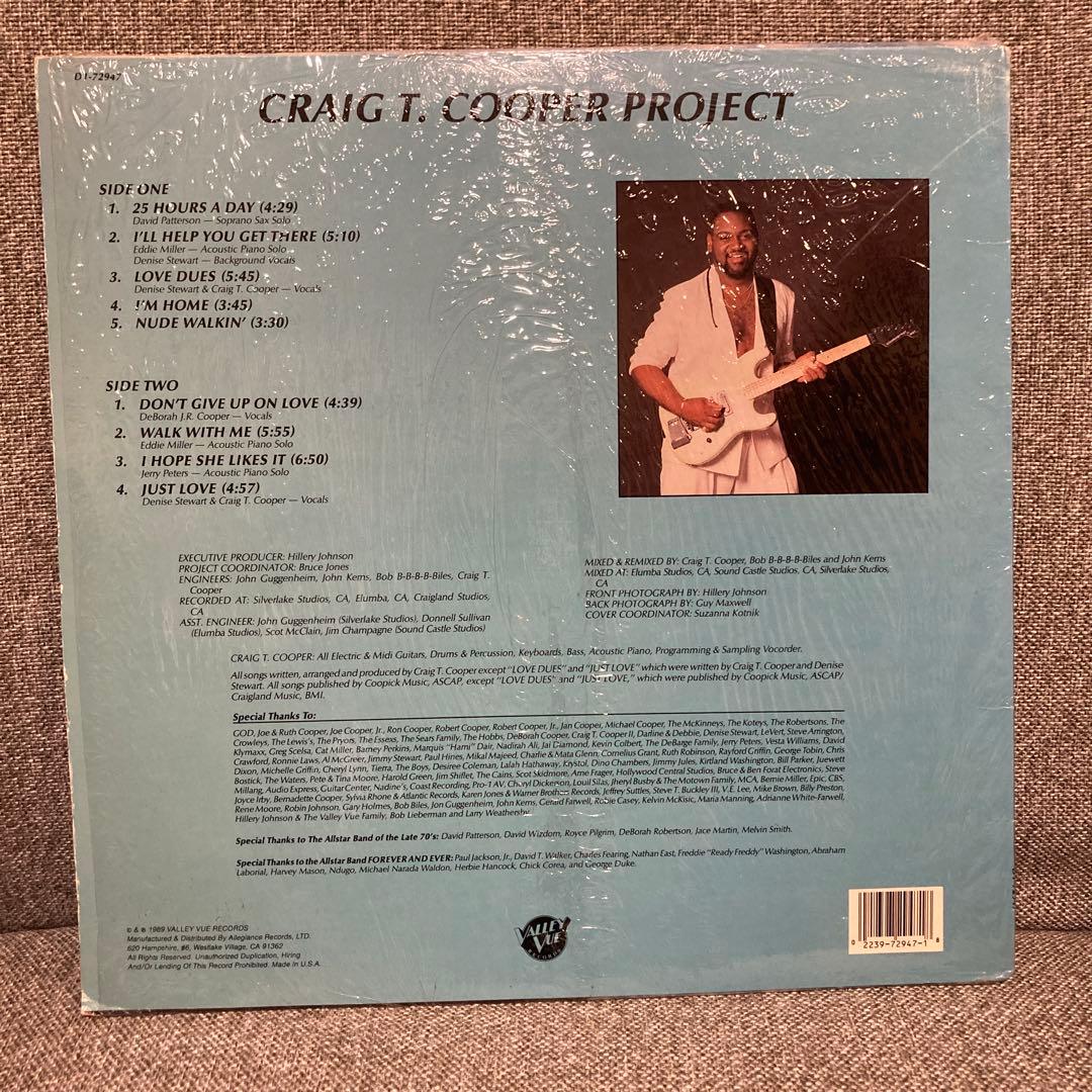 洋楽 CRAIG G. COOPER PROJECT/LOVE DUES