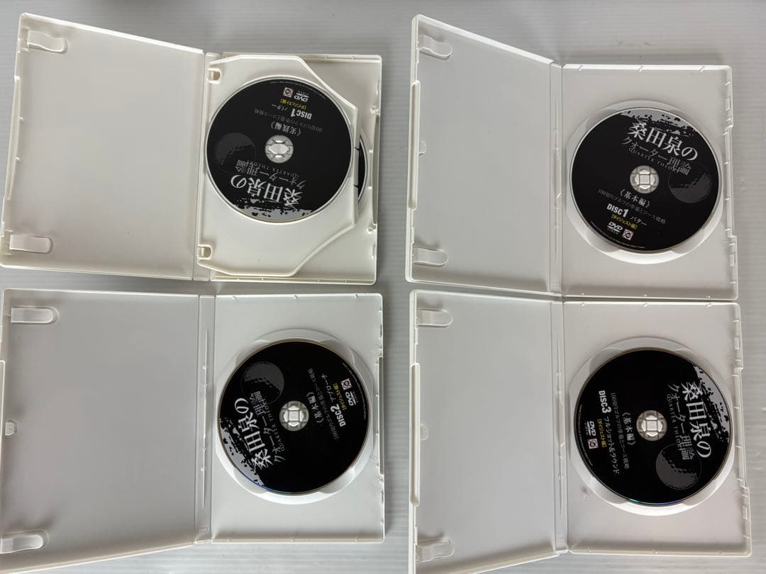 桑田泉 クォーター理論でゴルフが変わる DVD ゴルフ