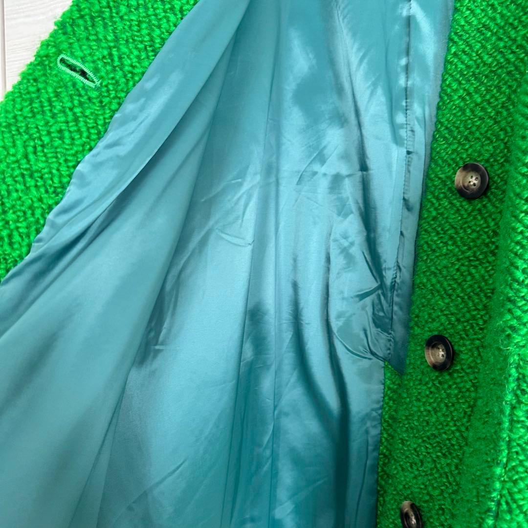 【MIDVEIN】ミッドヴェイン オーバーサイズ ミドルコート グリーン M