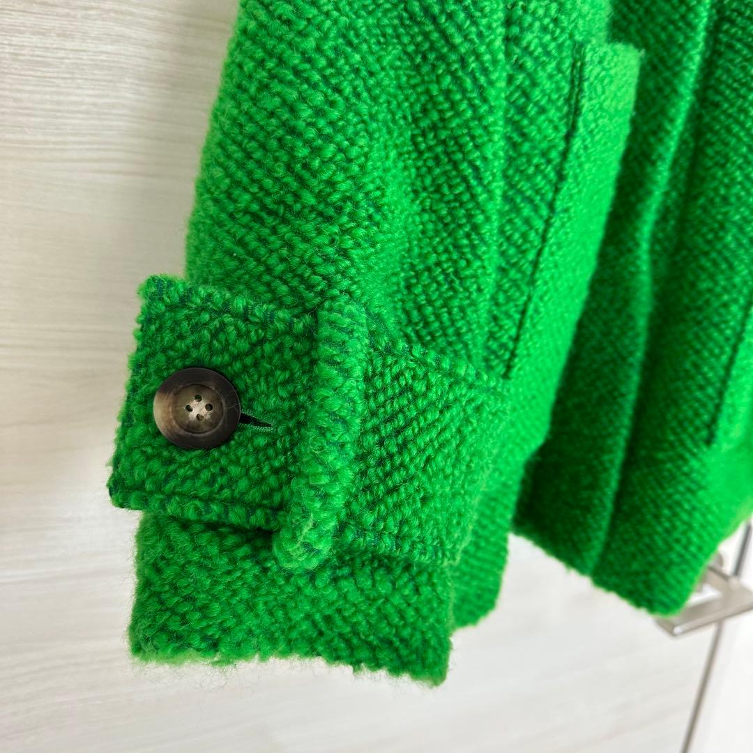 【MIDVEIN】ミッドヴェイン オーバーサイズ ミドルコート グリーン M