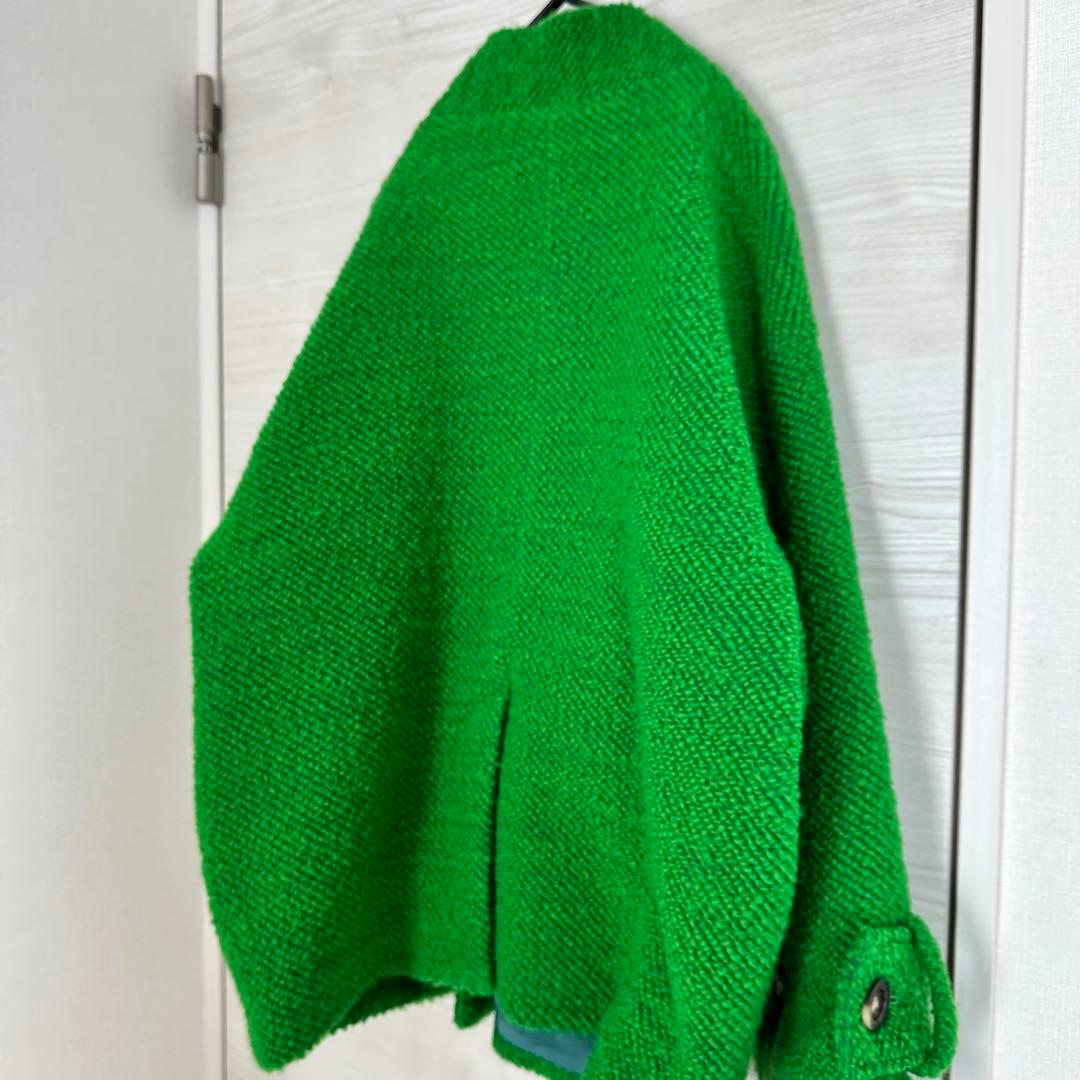 【MIDVEIN】ミッドヴェイン オーバーサイズ ミドルコート グリーン M