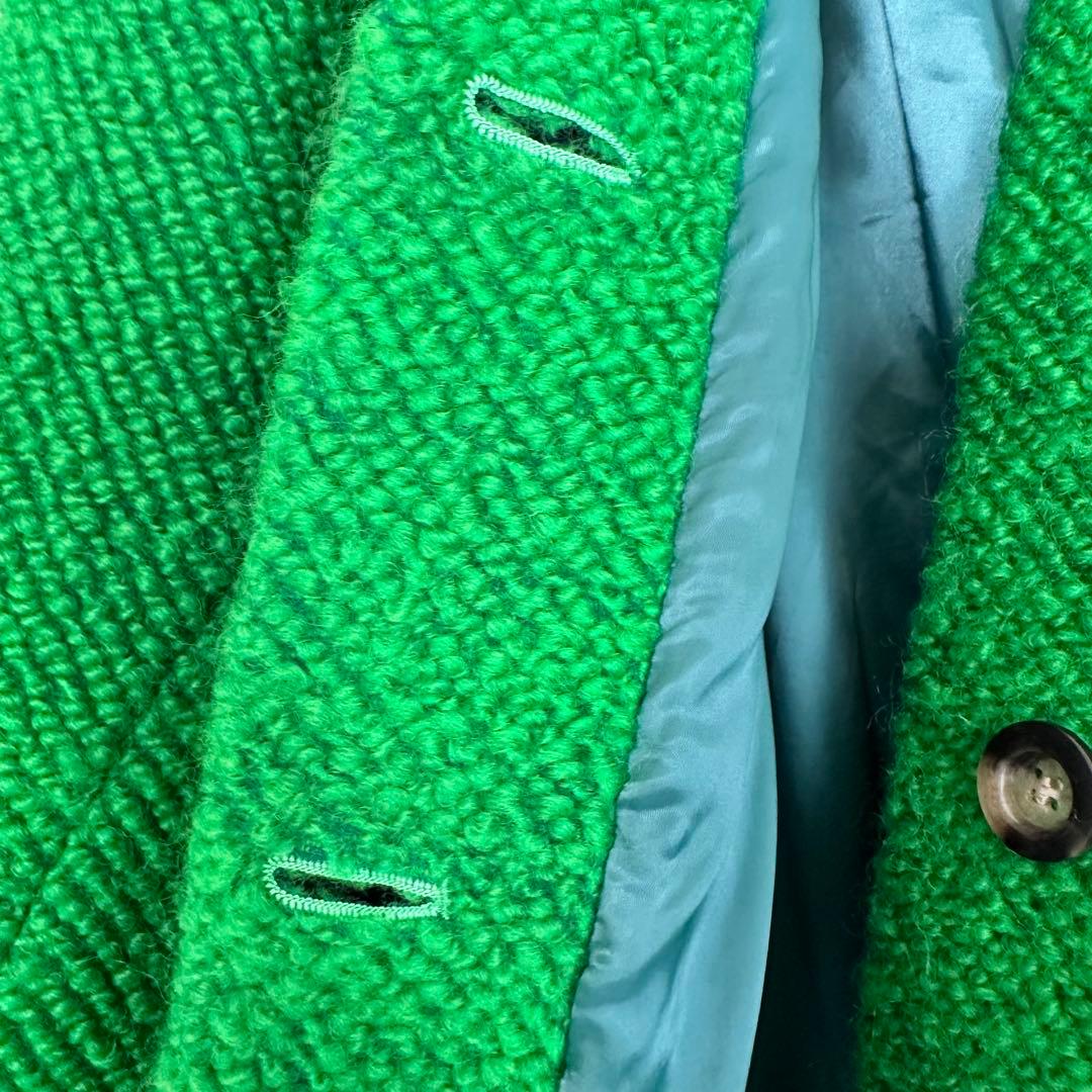 【MIDVEIN】ミッドヴェイン オーバーサイズ ミドルコート グリーン M