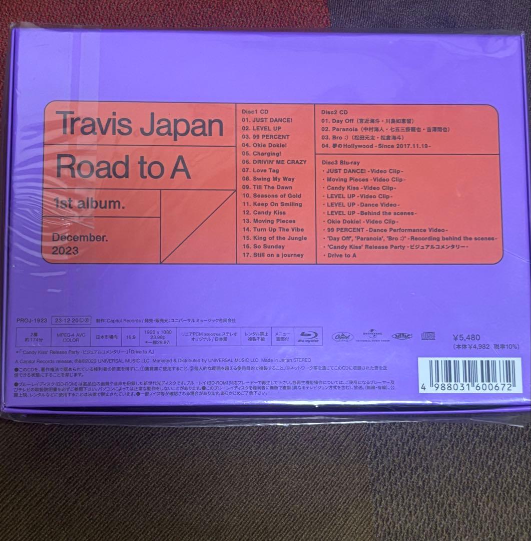Travis Japan Road to A FC盤 おまけ付き