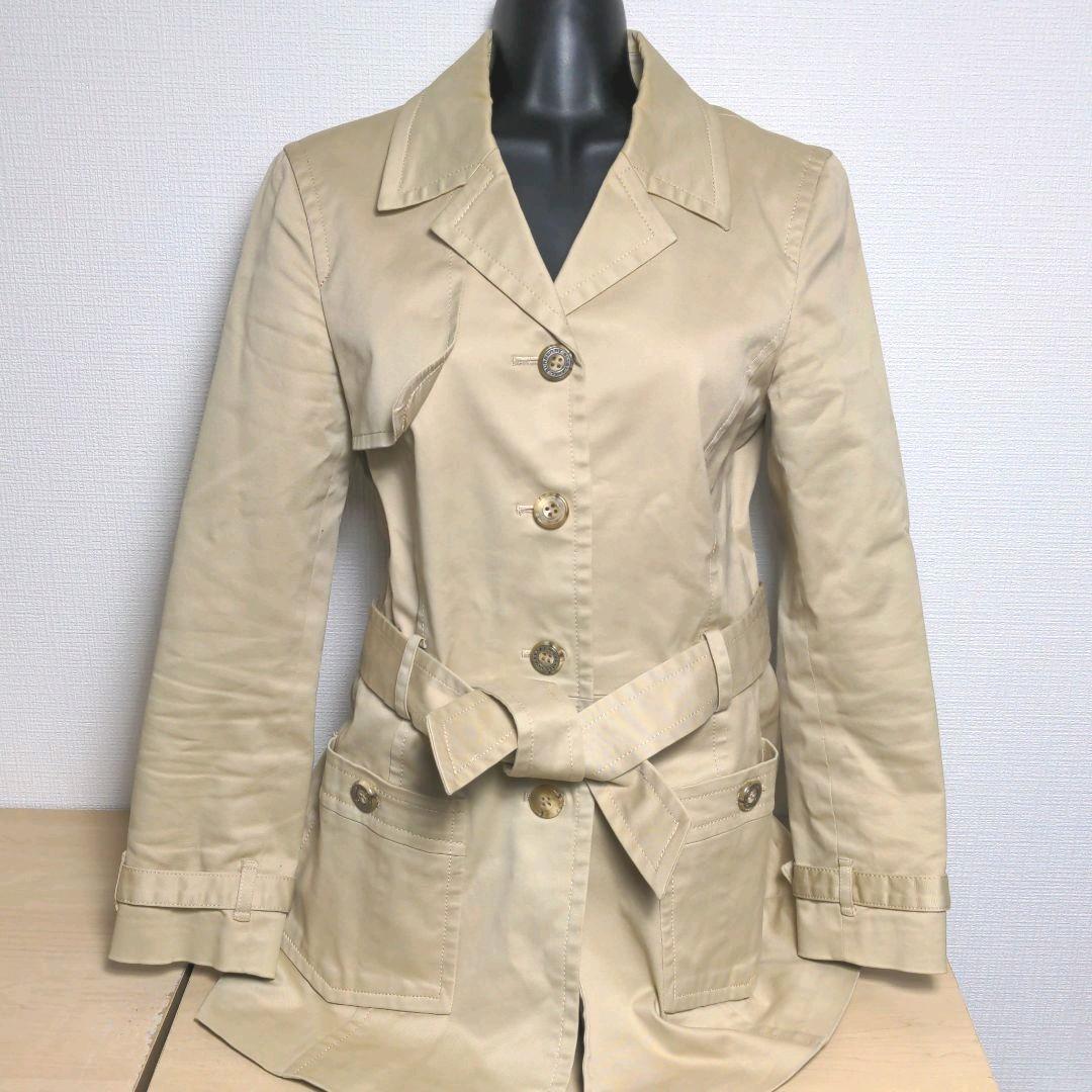 ay16. BURBERRY BLUE LABEL スプリングコート サイズ38