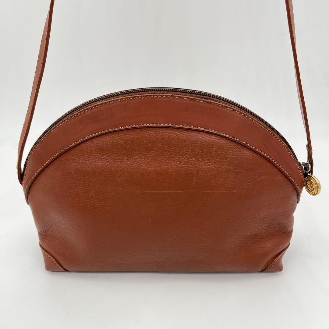 GUCCI ショルダーバッグ ポシェット 斜めがけ インターロッキング レザー