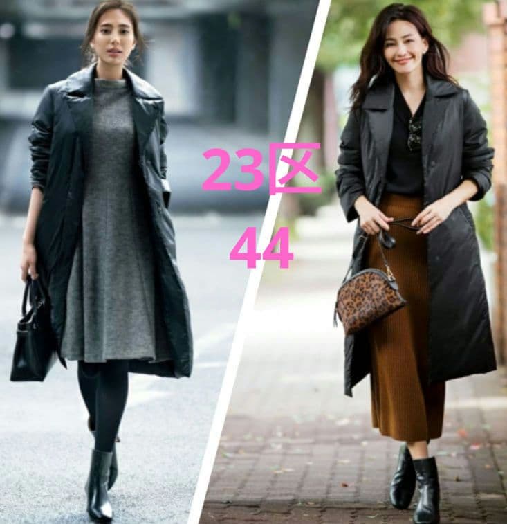 白花様　23区　44　ステッチレスADSダウンコート　近年モデル　定価5.6万円