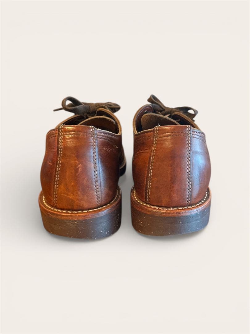 CHIPPEWA サービスオックスフォード プレーントゥ ブラウン US9