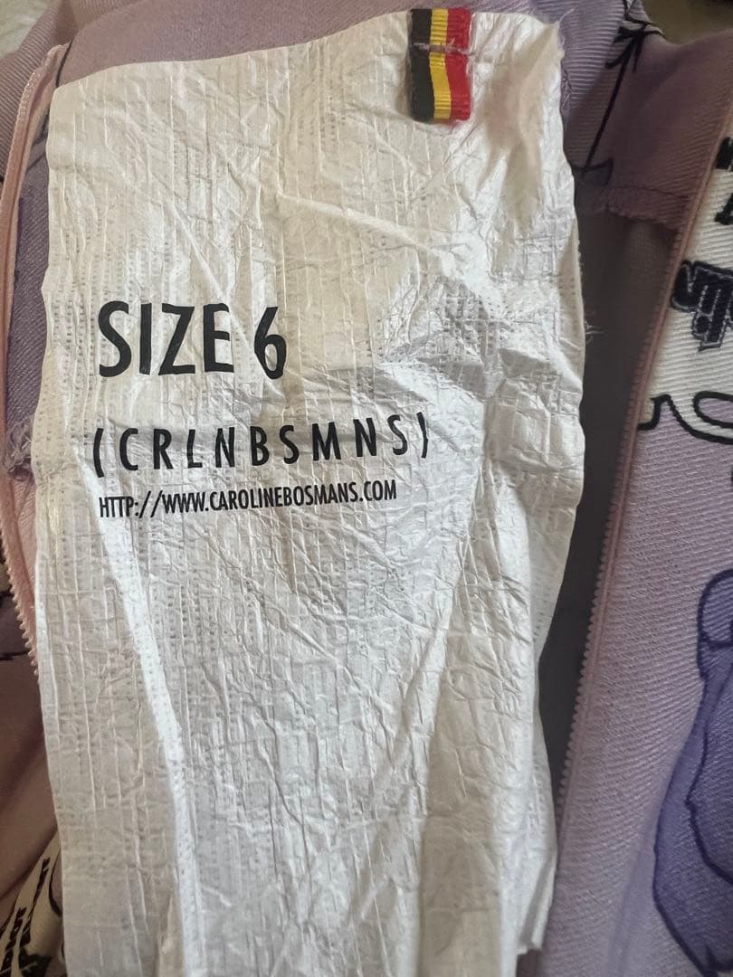 ワンピース CAROLINE BOSMANS BEAR LONG DRESS110cm