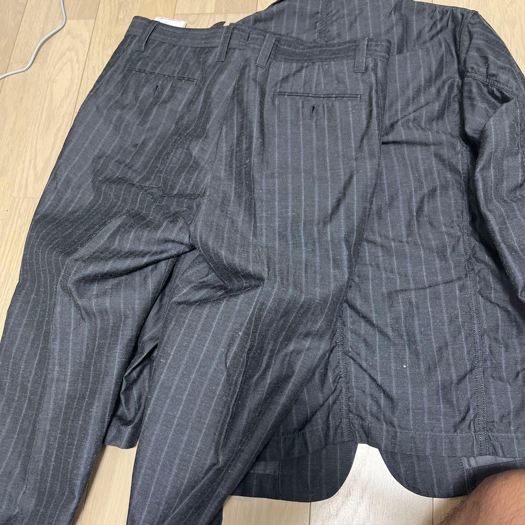 ジュンヤワタナベマン　パッカリングスーツセットアップ　22ss