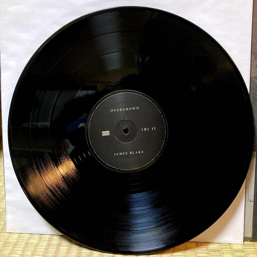 James Blake Overgrown ジェイムス・ブレイク レコード LP