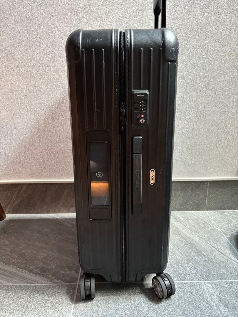 リモワ サルサ（RIMOWA SALSA）78ℓ 電子タグ　マットブラック 4輪