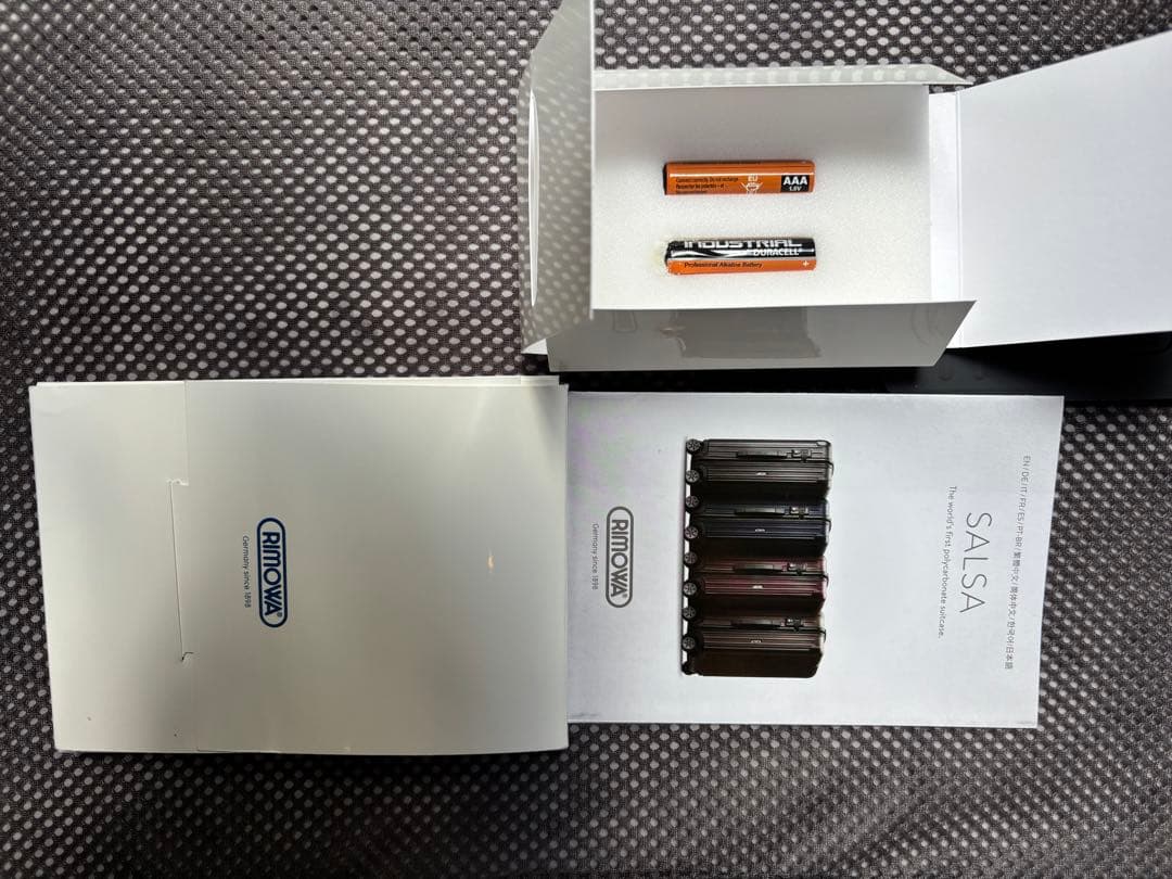 リモワ サルサ（RIMOWA SALSA）78ℓ 電子タグ　マットブラック 4輪