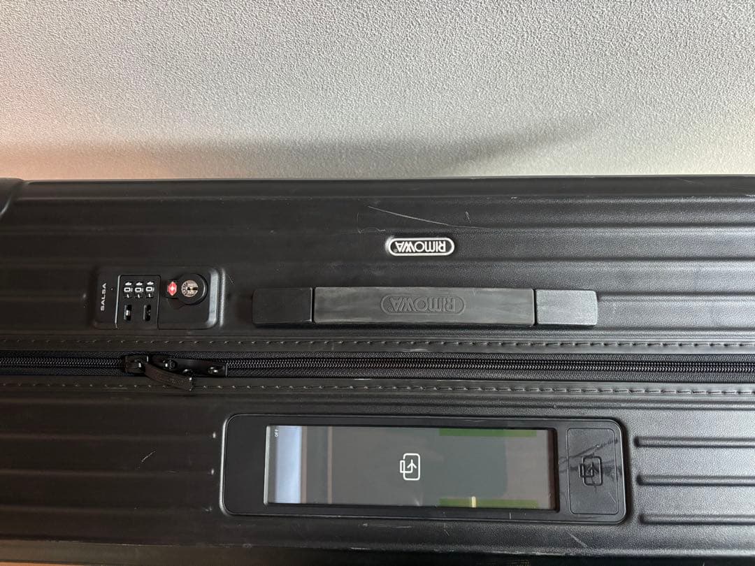 リモワ サルサ（RIMOWA SALSA）78ℓ 電子タグ　マットブラック 4輪