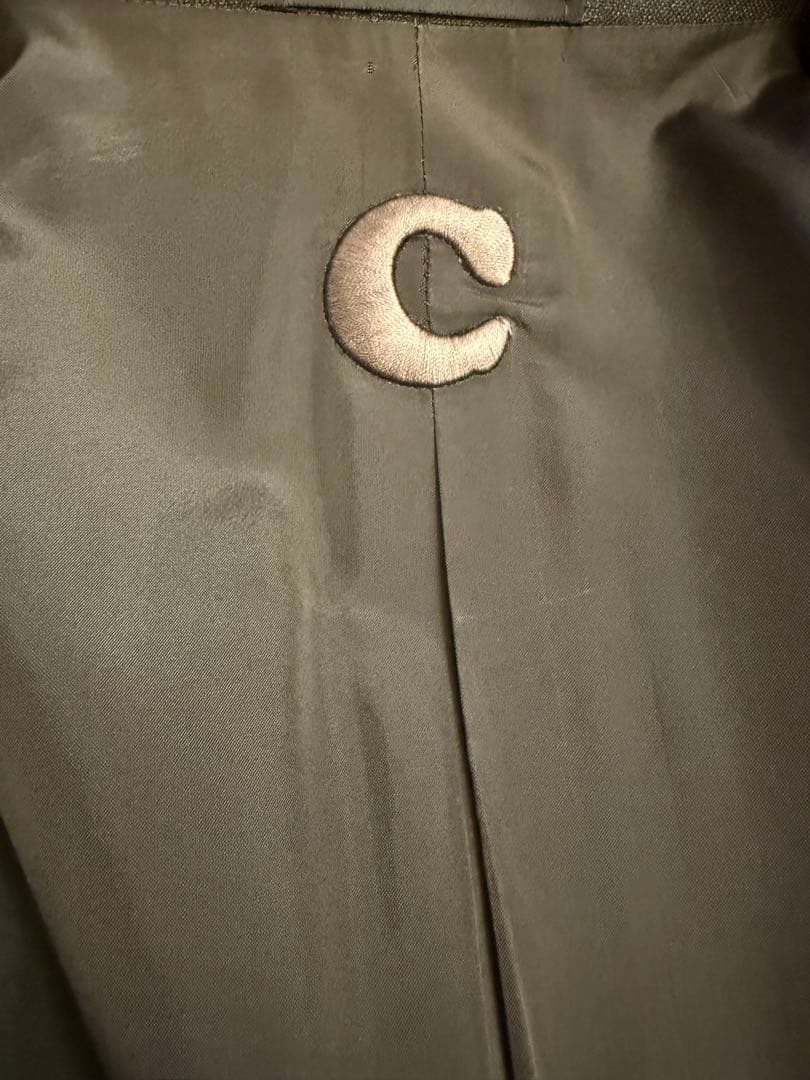 エリートさん用 CARUSO カルーゾグレー グレンチェック柄 スーツ