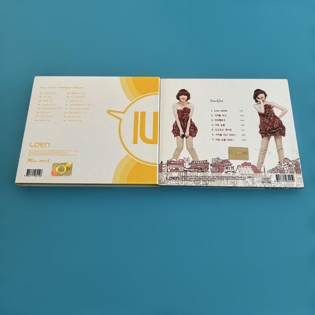 【希少激レア】 IU アイユー 1st 2nd CD アルバムセット　輸入盤