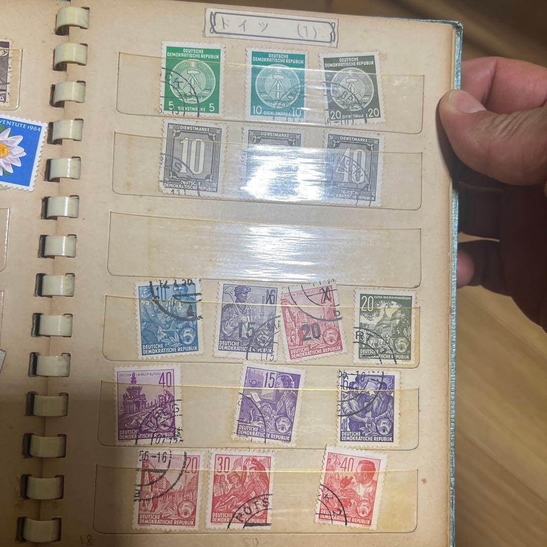 ケ*ジ様 【レア物あり】外国切手 使用済切手 コレクション アルバム