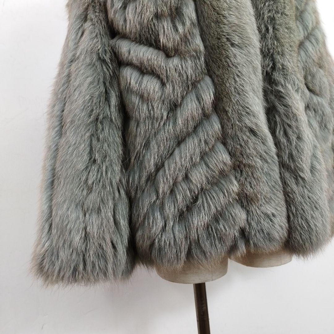 サガフォックス 銀サガ ダイドフォックス ショート丈 コート ジャケット 毛皮