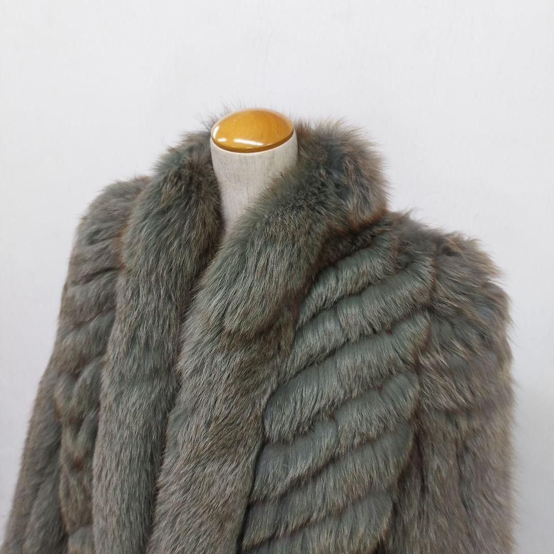 サガフォックス 銀サガ ダイドフォックス ショート丈 コート ジャケット 毛皮