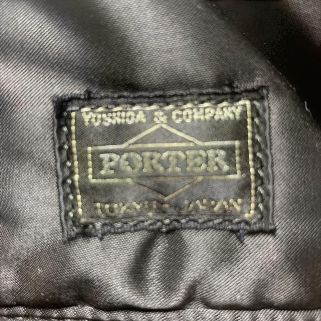 未使用級 PORTER タンカードラムバッグボストンバック2way ブラック