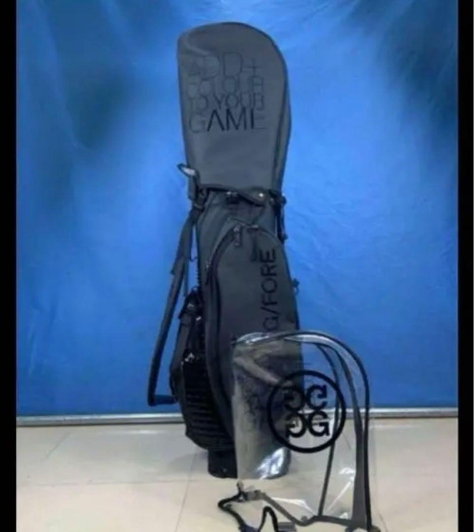 G/FORE ゴルフキャディバッグ 黒白2色 ジーフォア ゴルフバッグ