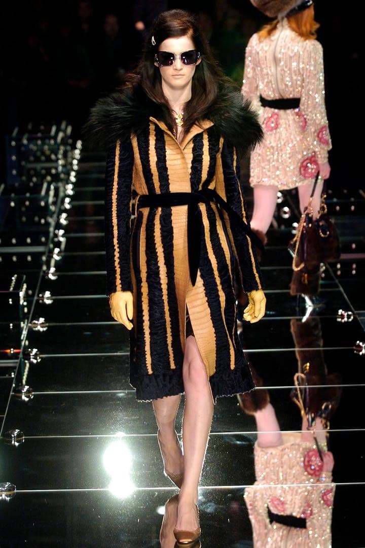 Dolce & Gabbana 2005AW ロングスエードグローブ