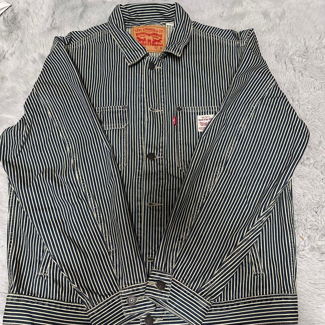 Levi's ストライプデニムジャケット