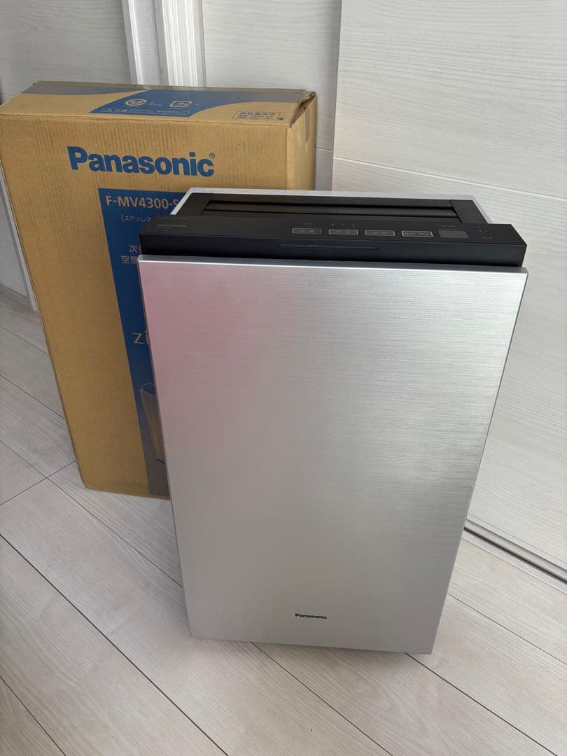 パナソニック空間除菌脱臭機加湿機能付きジアイーノFMV4300超美品25年製♪