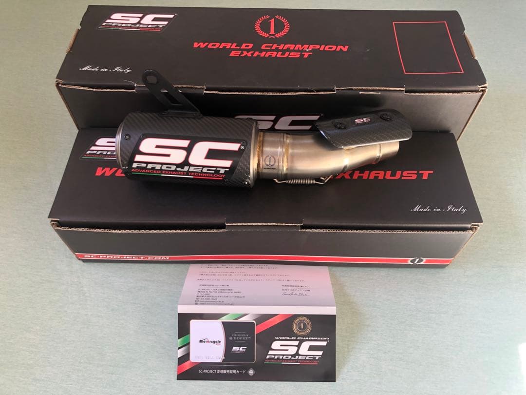 SC PROJECT CR-T スリップオンK35-T36C NINJA