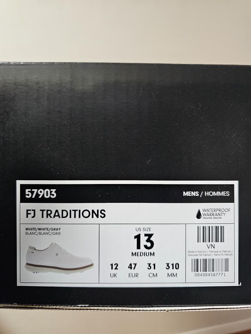 【人気モデル】フットジョイ　ゴルフシューズ　31㎝(US13)