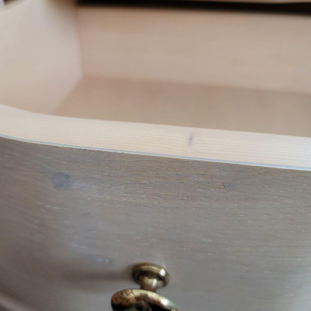 ロココ調　ピンクベージュ　猫足チェスト　引き出し　姫系　タンス　家具