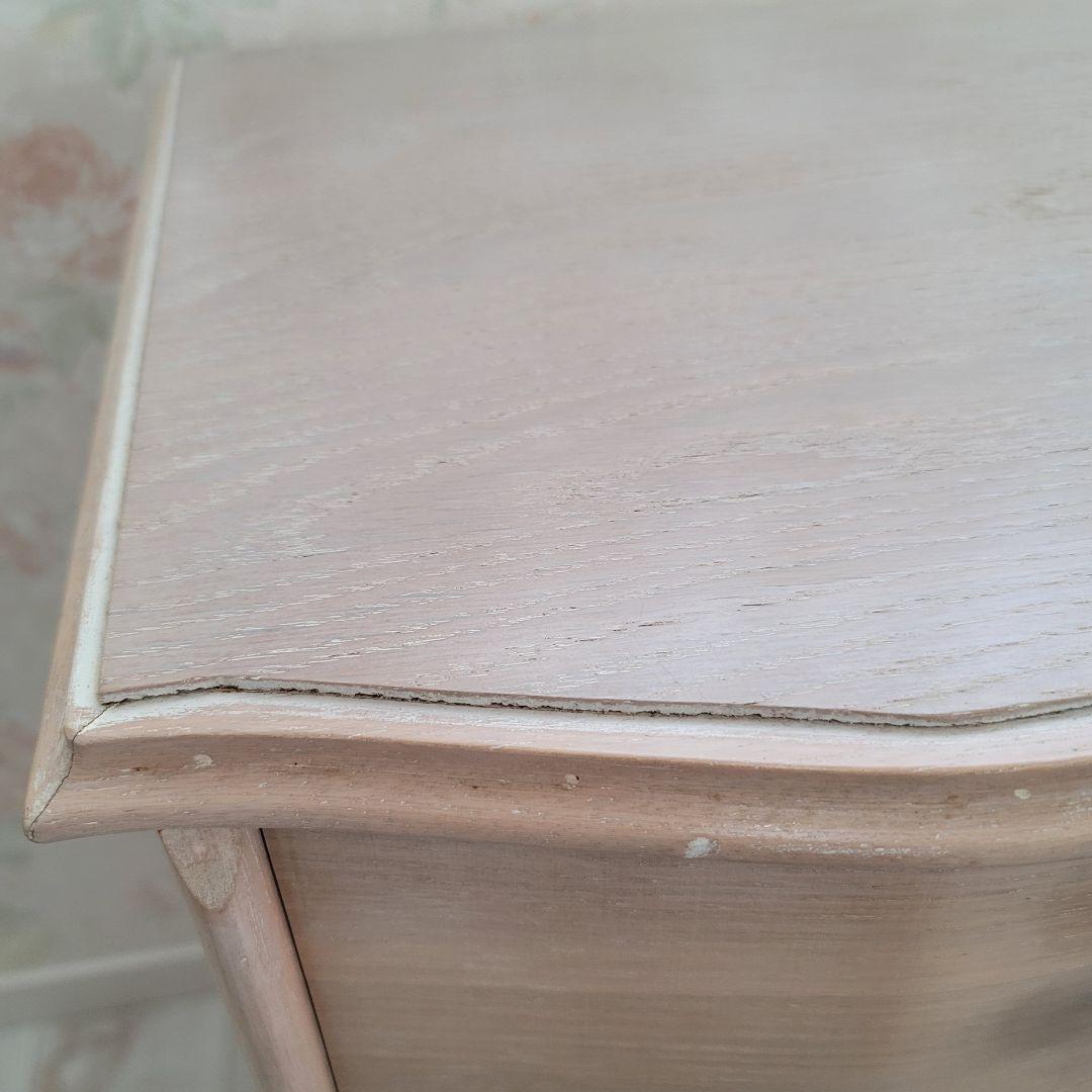 ロココ調　ピンクベージュ　猫足チェスト　引き出し　姫系　タンス　家具