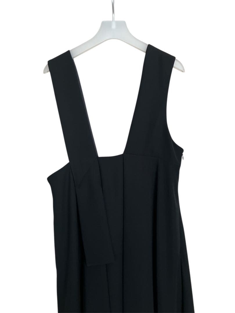 ENFOLD エンフォルド STRAP JUMPER-SKIRT ブラック 36