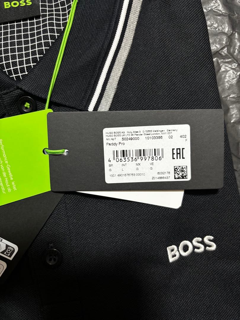 Hugo BOSS Paddy Pro ネイビー ポロシャツ